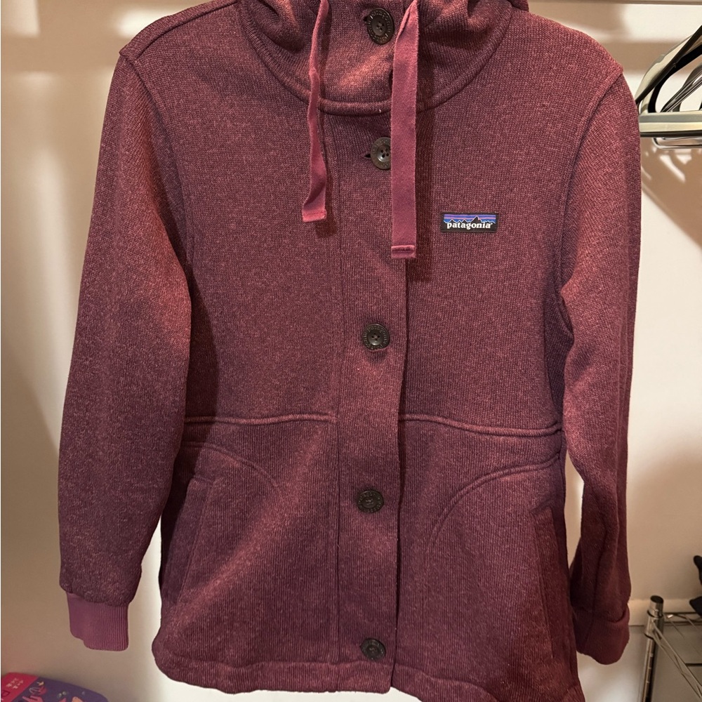 Patagonia Women's Sweater in Burgundy